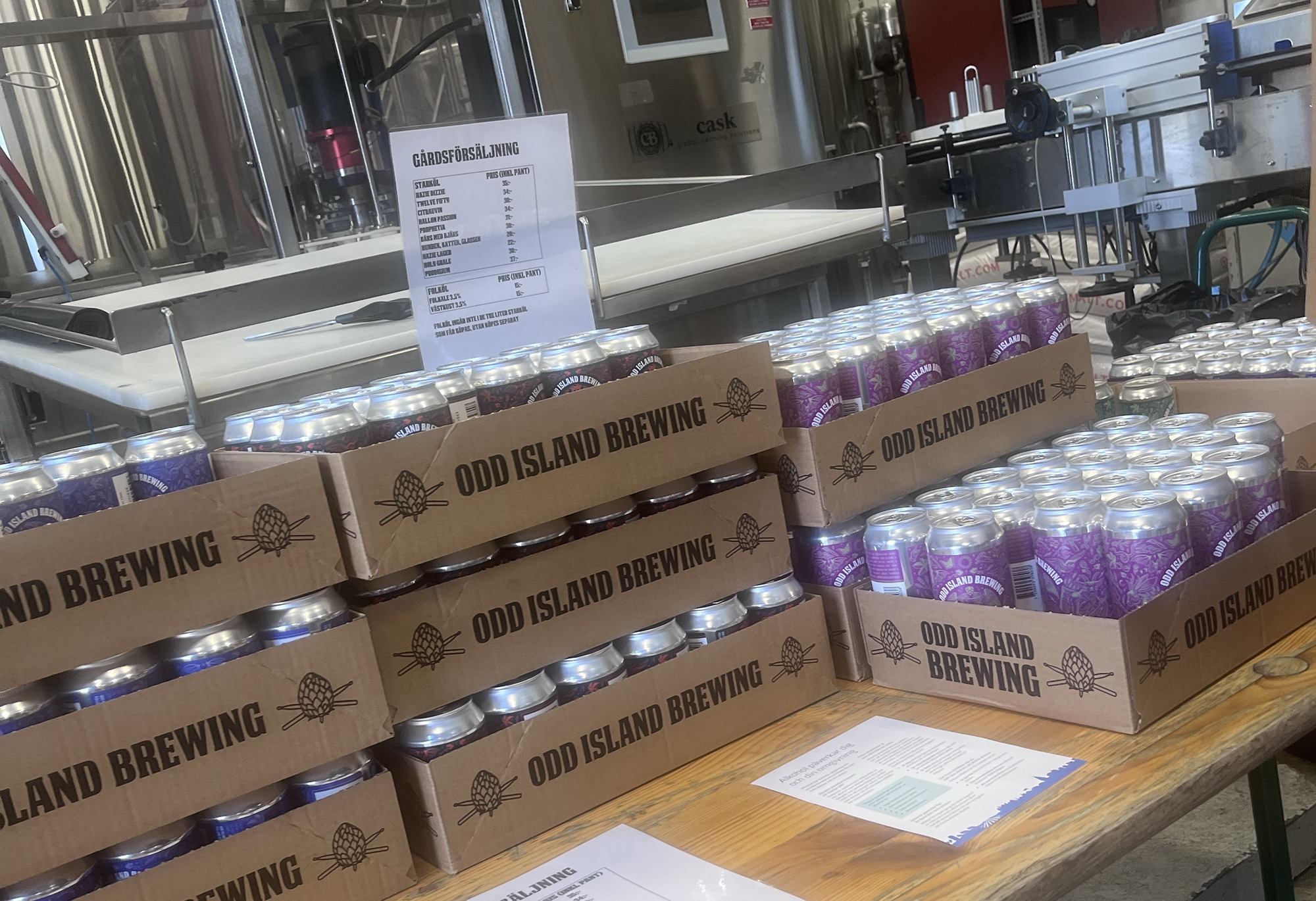 CAN: Gårdsförsäljningen stod för 0,03 procent av alkoholkonsumtionen
